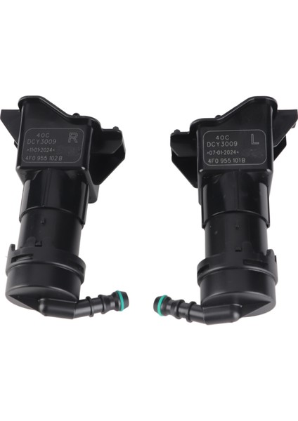 1 Çift Farlar Yı Püskürtme Jet 4F0955102B Sol Sağ Far Temizleme Memesi A6 C6 2008 Ila 2011 (Yurt Dışından)