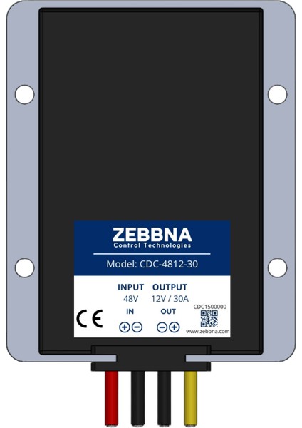 CDC-4812-30 DC/DC Dönüştürücü 48V-12V 30A 360W indirimleri