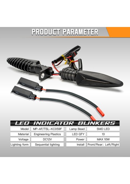 Motosiklet LED Dönüş Sinyal Gösterge Işığı Değiştirme Bmw Aprilia Triumph Motosiklet (Yurt Dışından) modelleri