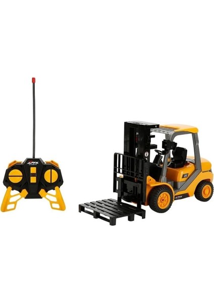 Eğitici Oyuncak 5087 Sun-Rst-Rc Iş Makinesi 1 18 Forklift Ff Işıklı 6ch 3 7V USB 40MHZ fiyatları