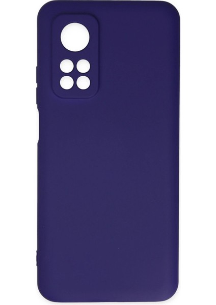 Xiaomi Mi 10T Kılıf Nano Içi Kadife Silikon - Mor - NEONX9122-9594