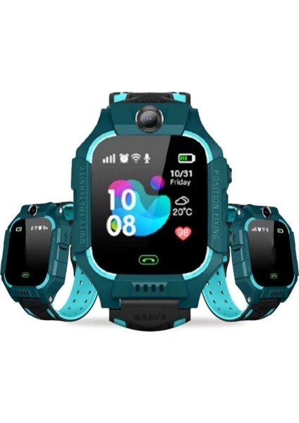 Yeşil Gps Çocuk Takip Saati Sim Kartlı Gizli Dinleme Özellikli modelleri