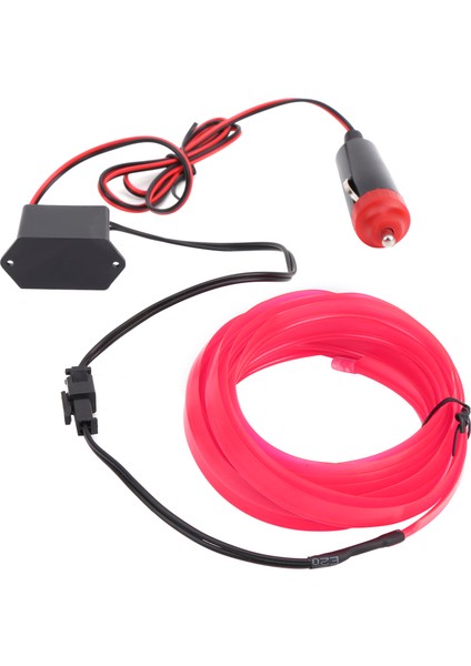 3 Metre Araba Iç Aydınlatma Otomatik LED Şerit Puro Çakmağı Sürüş Tel Tüp Neon Lightpink (Yurt Dışından) modelleri