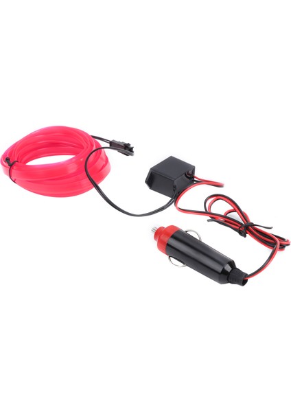 3 Metre Araba Iç Aydınlatma Otomatik LED Şerit Puro Çakmağı Sürüş Tel Tüp Neon Lightpink (Yurt Dışından) fırsatları