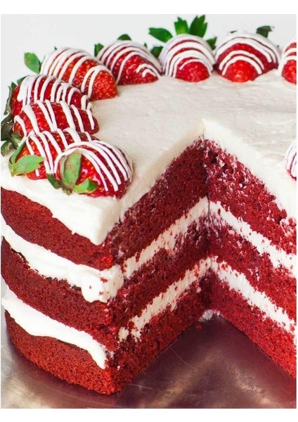 Burdenho Red Velvet Kek Karışımı 10 kg – Profesyonel Kırmızı Kadife Kek Harcı fiyatları