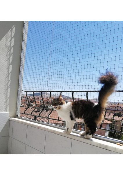 Dayanıklı 1X5M Plastik Balkon ve Bahçe Tel Ağ, Kuş ve Kedi Güvenliği Için Mükemmel