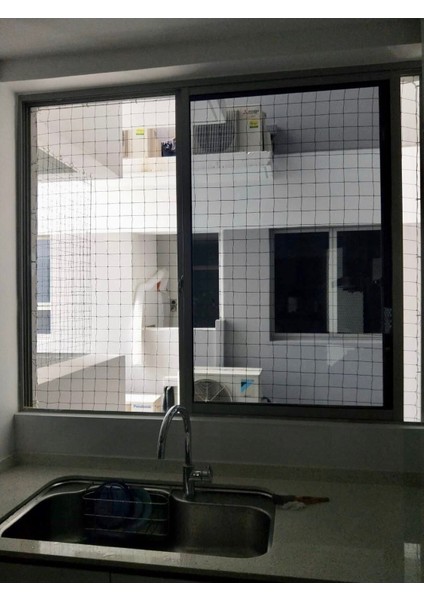 Dayanıklı 1X5M Plastik Balkon ve Bahçe Tel Ağ, Kuş ve Kedi Güvenliği Için Mükemmel