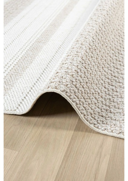 Krem Bej Yumuşak Dokulu Halı Kilim Salon Mutfak Koridor Yolluk Dokuma Makine Halısı 0015 modelleri