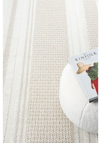 Krem Bej Yumuşak Dokulu Halı Kilim Salon Mutfak Koridor Yolluk Dokuma Makine Halısı 0015 fırsatları