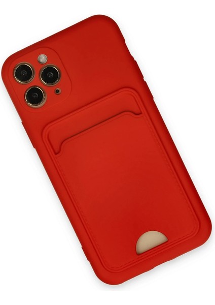 Iphone 11 Pro Kılıf Kelvin Kartvizitli Silikon - Kırmızı Svlrs modelleri