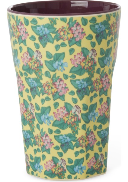 Melamin Bardak - Büyük Boy Sarı Çiçek