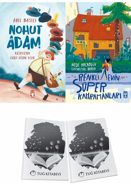 Nohut Adam ve Renkli Evin Süper Kahramanları + Hediyeli