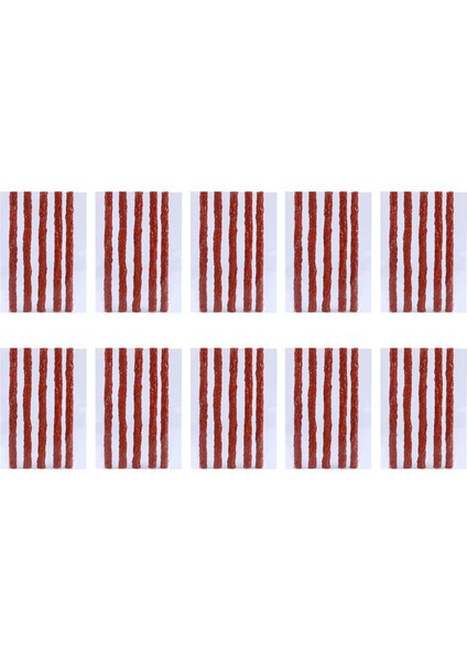 50 Adet Tubeless Lastik Tamir Scooter Bisiklet Otomobil Motosiklet Lastik Şeritler Kiti Tak Lastik Nokta (Yurt Dışından)