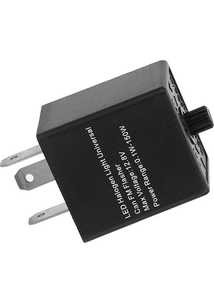 12V 3-Pin Ayarlanabilir LED Flaşör Rölesi Dönüş Sinyal Işığı Flaşör Otomotiv Motosiklet Için (Yurt Dışından) fırsatları