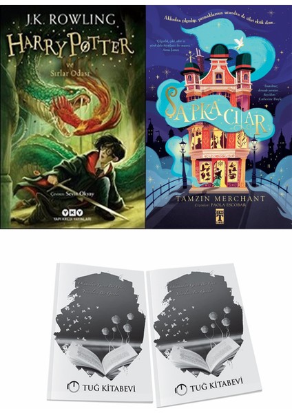 Harry Potter ve Sırlar Odası ve Şapkacılar + Hediyeli