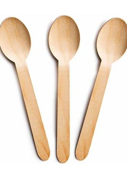 6'lı Ahşap Baharat ve Çay Kaşığı Seti, Mini ve Şirin Tasarım