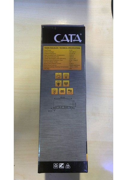 Şık Siyah LED Aplik, Modern ve Şık Tasarım, Ev ve Ofis Dekorasyonu Için Mükemmel