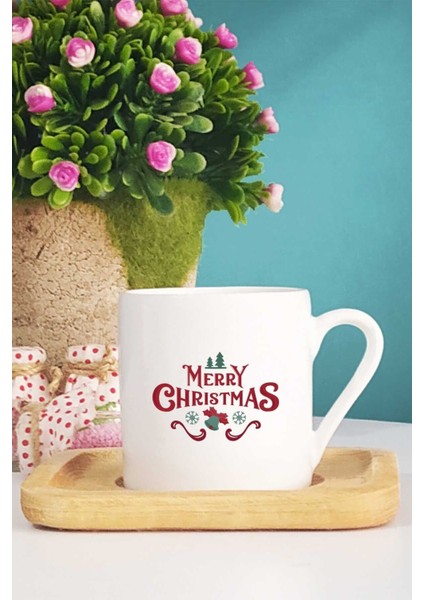 Beyaz Ahşap Altlıklı Türk Kahvesi Fincanı, Yılbaşı Hediyesi, Şık ve Zarif Tasarım fiyatları