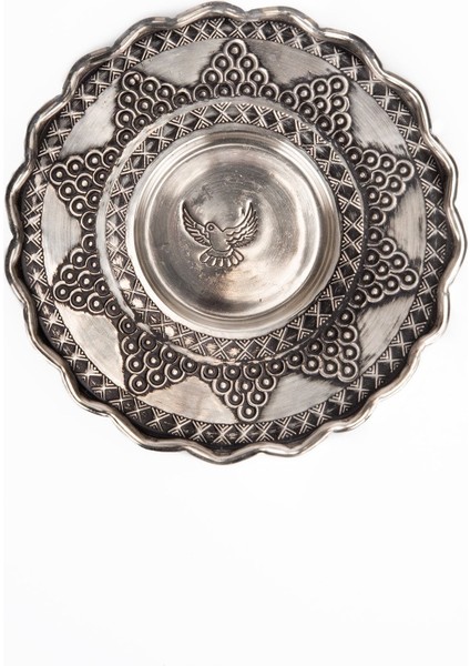 Ağır Işlemeli Tek Kişilik Bakır Kahve Fincanı, Osmanlı ve Üzüm Detaylarıyla Şık modelleri