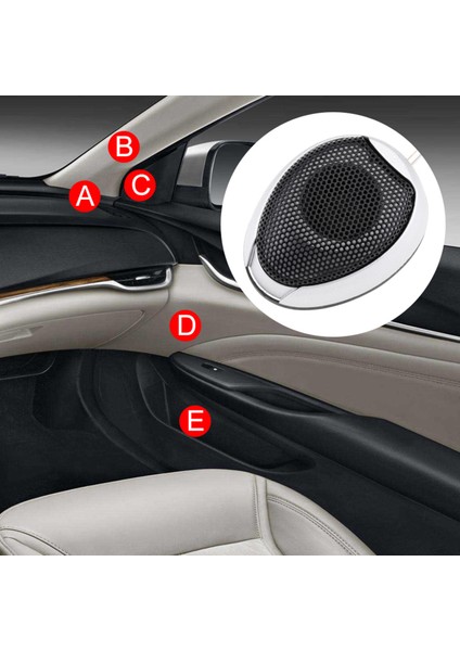 Araç Ses Sistemi Için Evrensel 2 Adet 1000W Yüksek Verimli Mini Dome Tweeter Hoparlörler (Yurt Dışından) fiyatları