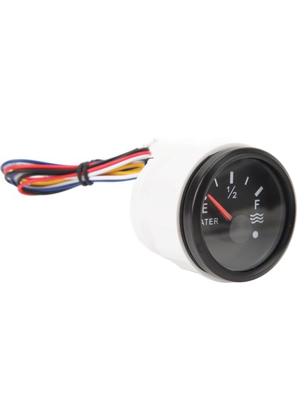 52MM Su Seviye Göstergesi DC9‑32V 0 Ila 190Ω E‑1 2-F Pointer Su Seviye Göstergesi Arkadan Aydınlatmalı Rvs Yatlar Balıkçı Tekneleri Gemiler Siyah Kadran ve Siyah Çerçeve (Yurt Dışından)