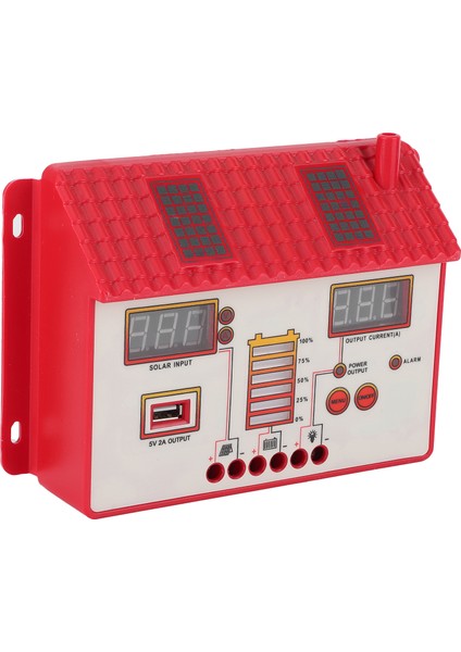 Akıllı Solar Şarj Regülatörü Regülatörü Mppt Şarj LED Ekran USB Çıkışı 12 V / 24V40A (Yurt Dışından) modelleri