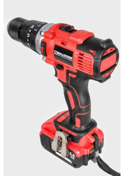 Yüksek Güçlü Akülü Vidalama Matkap 36V, 13MM Metal Mandren, Çift Akülü, Dayanıklı