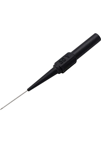0.7 mm Multimetre Test Probu Yüksek Sıcaklık Dayanımı Has Algılama Tel Delme Probu Araba Tamir Için Siyah (Yurt Dışından)