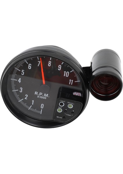 12V 5in Araba Takometre LED Vites Işık 7 Renkli Ekran 11 Rpm 4 6 8 Silindirli Araçlar (Yurt Dışından) fırsatları