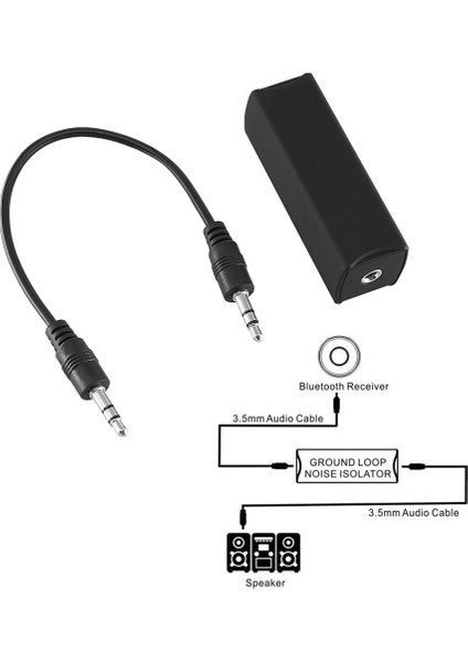 Zemin Loop Gürültü Izolatör Ortadan Kaldırarak Ses Gürültü Etkili Araç Ses Sistemi Için Ev Hoparlör ile 3.5 mm Ses Kablosu (Yurt Dışından) modelleri