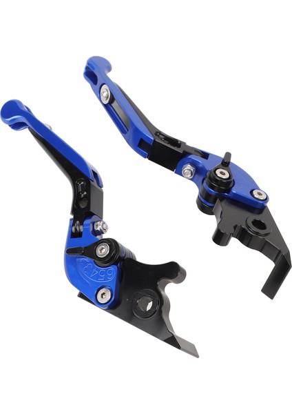 1 Çift Katlanır Debriyaj Kolu Alüminyum Alaşımlı Ayarlanabilir Motosiklet Debriyaj Fren Kolu Kolu Nmax 125 NMAX155 Mavi (Yurt Dışından) fırsatları