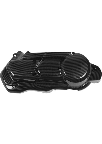 Motosiklet Zinciri Dişli Kapağı Karbon Fiber Stil Koruyucu Zincir Dişli Kapağı Koruyucu Nmax 125 155 (Yurt Dışından)
