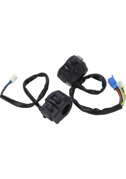 2 Adet Motosiklet Gidonu Anahtarı 7 / 8in 22MM Sol Sağ Dönüş Sinyali Korna Far Kontrol Anahtarı 125 YBR125 (Yurt Dışından) modelleri