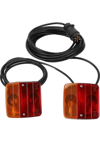 12V Römork Park Lambaları Arka Uyarı Sinyal Lambası Kamyon Işaretleyici Aydınlatma Kiti Römorklar Için Rv Yarı Römorklar Kamyon Manyetikler (Yurt Dışından)