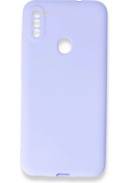 Samsung Galaxy A11 Kılıf First Silikon - Lila - NEONX1163-7034