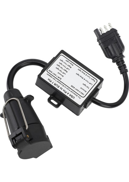 Römork Adaptör Fiş 4pin To 7pin Dönüştürücü ile 2 Ila 3 Telli Sistem Kablo Konnektörü Karavan Tekne Rv Için (Yurt Dışından) modelleri