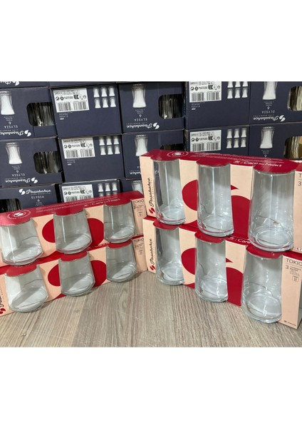 Bej 12 Parça Su ve Meşrubat Bardak Takımı, Şık ve Kullanışlı Set