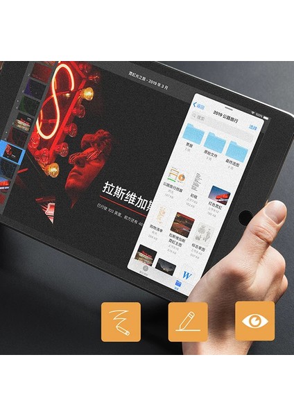 Ally Ipad Pro/air 310.5 Inch Paper Like Film Darbe Emici Pet Ekran KORUYUCU-(1903) - NEONX7486-84 fiyatları
