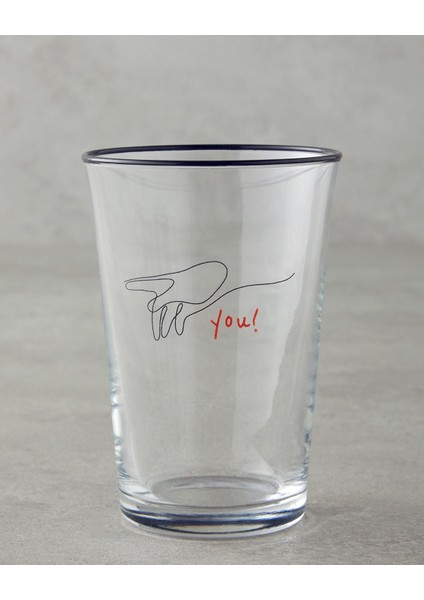 Şık 3'lü 290 ml Siyah Cam Bardak Takımı indirimleri