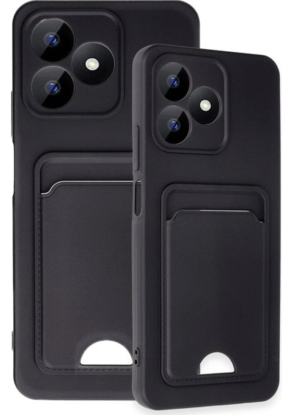 Realme Note 50 4g Kılıf Kelvin Kartvizitli Silikon - Siyah - NEONX4834-1780 modelleri