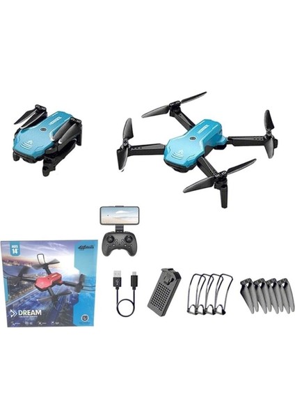 Nessiworld H866HW - Vardem 2.4g Wifi Kameralı Şarjlı Full Fonksiyon Drone