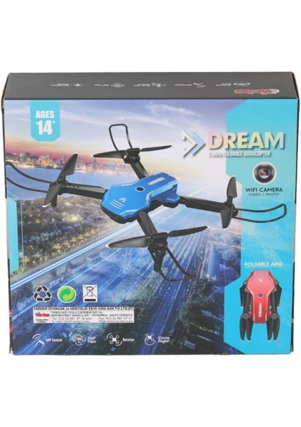 Nessiworld H866HW - Vardem 2.4g Wifi Kameralı Şarjlı Full Fonksiyon Drone
