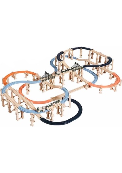 Nessiworld 5098 Sun-Sunman S00005098 - Tren Set Klasik- 327 Parça