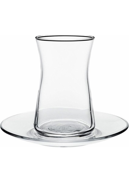 Turuncu 12 Parça Çay Seti, Şık ve Kullanışlı Tasarım, Ideal Hediye Seçeneği