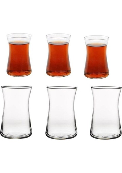 Turuncu 12 Parça Çay Seti, Şık ve Kullanışlı Tasarım, Ideal Hediye Seçeneği