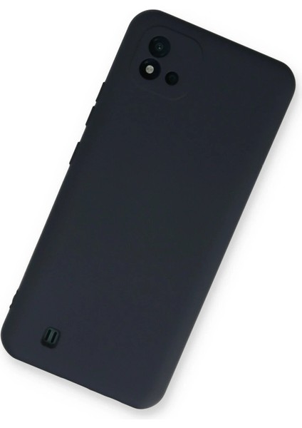 Realme C11 2021 Kılıf Nano Içi Kadife Silikon - Lacivert - NEONX9753-6017