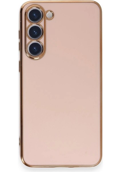 Samsung Galaxy S23 Plus Kılıf Volet Silikon - Pembe - NEONX8768-1522