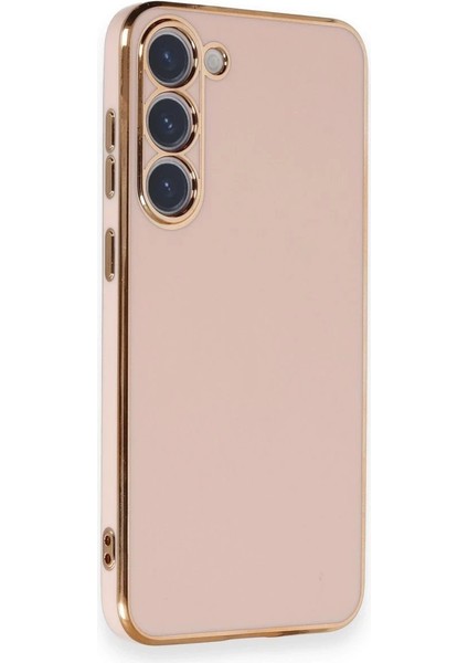 Samsung Galaxy S23 Plus Kılıf Volet Silikon - Pembe - NEONX8768-1522