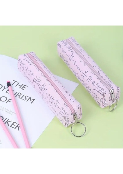 Renkli Mini Makyaj Kutusu ve Düzenleyici, Taşıması Kolay Pembe