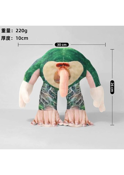 1 Set Er Er Dinle Yumuşak Karikatür Bebek Kolye Shanhaijing Peluş Oyuncak Bebekler (Yurt Dışından)